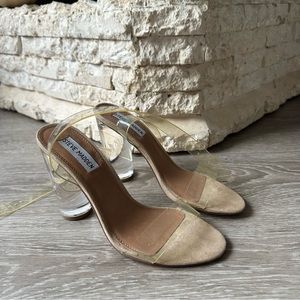 Steve Madden Clear Heel